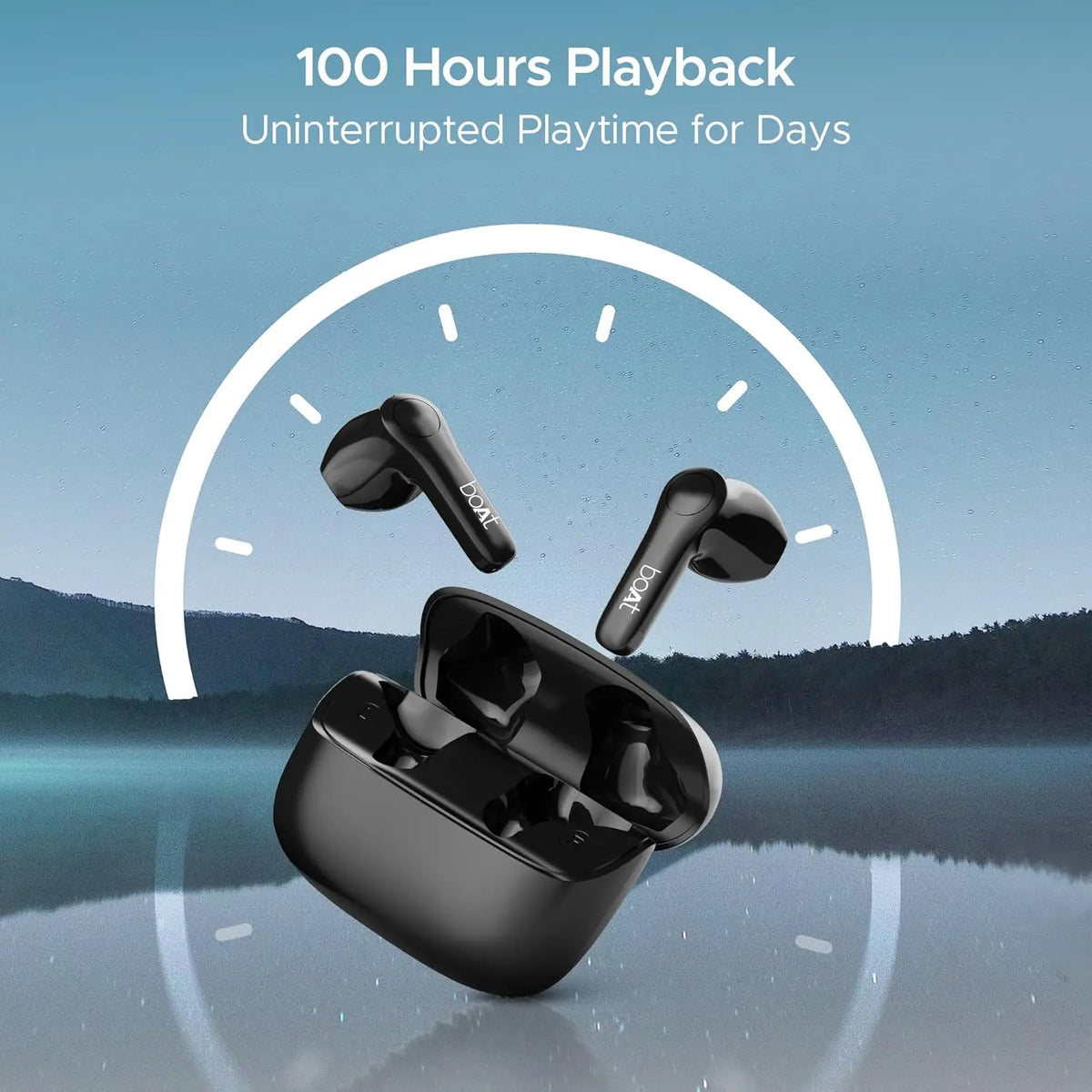 boAt Airdopes Atom 81 Pro Truly Wireless in Ear Ear Buds w/ 100hrs of Playtime, 4 Mics with ENx, Beast Mode with 50ms Low Latency, 13mm Drivers, IWP Tech, ASAP Charge(Ivory Elegance) - Nalanda Enterprises