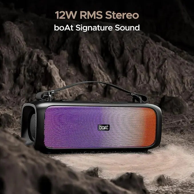 boAt Stone Beam Bluetooth Speaker Wireless Earbuds - View 4