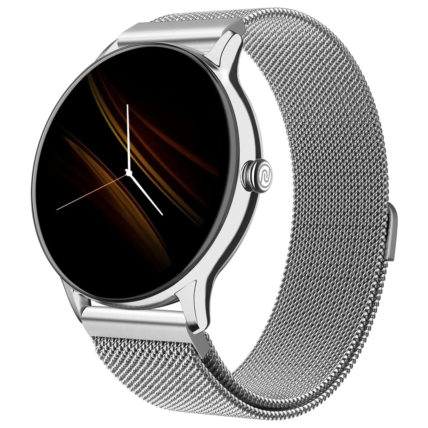 Noise Twist Go Round dial Smartwatch with BT Calling, 1.39" Display, Metal Build, 100+ Watch Faces, IP68, Sleep Tracking, 100+ Sports Modes, 24/7 Heart Rate Monitoring (Black Link) - Nalanda Enterprises
