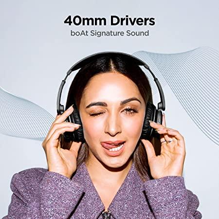 boAt Rockerz 450 Pro | Wireless Headphone with 40mm Massive Drivers, Mountainous Playback Upto 70 Hours, Asap Charge - Nalanda Enterprises