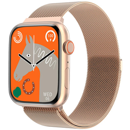 Steel Rose Gold