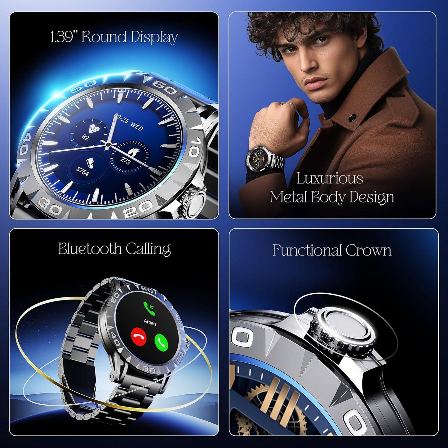 boAt Luxury Smart Watch Enigma Orion - Nalanda Enterprises