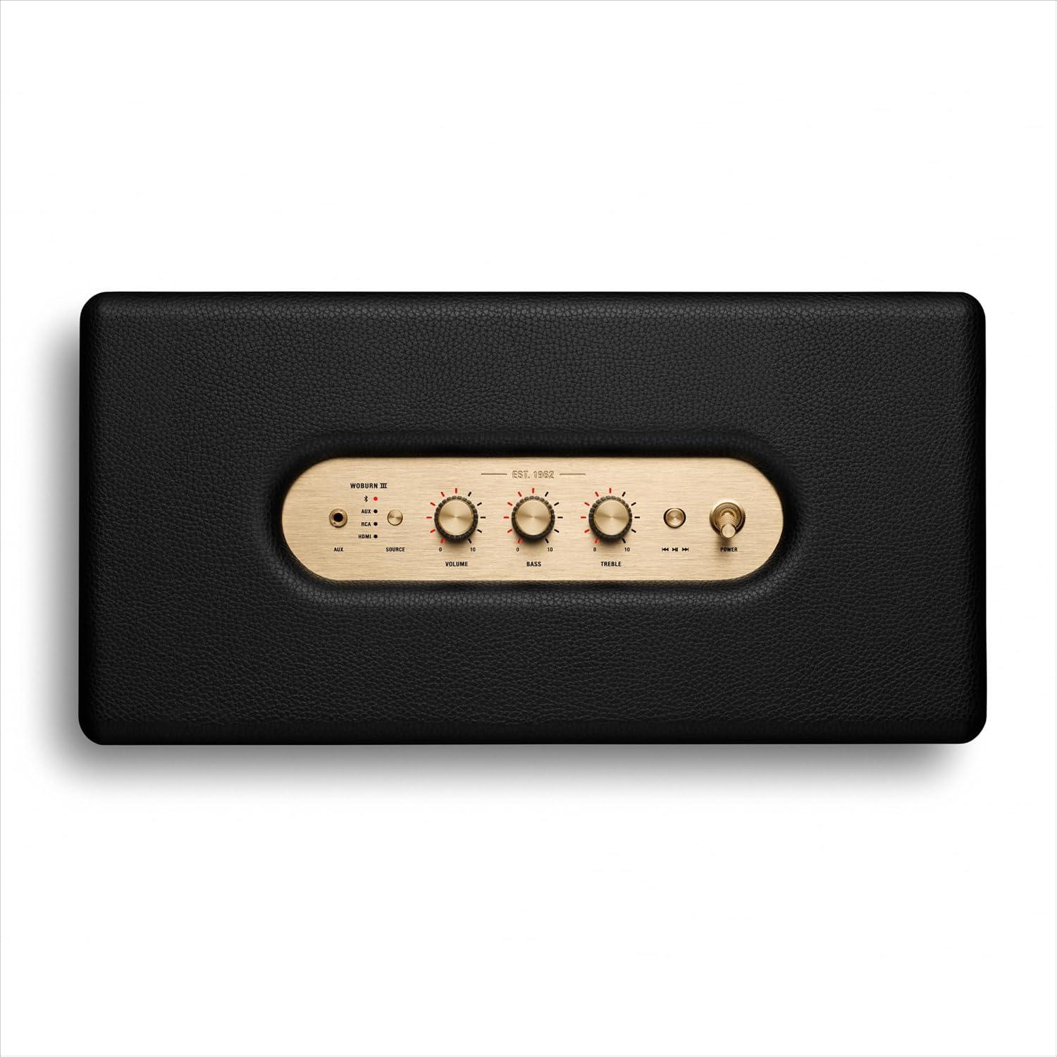 Marshall Woburn III Home Speaker - Black - Nalanda Enterprises