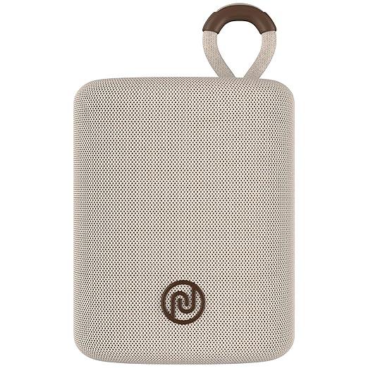 Noise Vibe 2 5W Portable Wireless Bluetooth Speaker with Built-in Mic,15H Playtime,TWS Pairing Support,52mm Driver,BT v5.3 (Safari Beige) - Nalanda Enterprises
