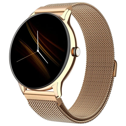 Noise Twist Go Round dial Smartwatch with BT Calling, 1.39" Display, Metal Build, 100+ Watch Faces, IP68, Sleep Tracking, 100+ Sports Modes, 24/7 Heart Rate Monitoring (Black Link) - Nalanda Enterprises