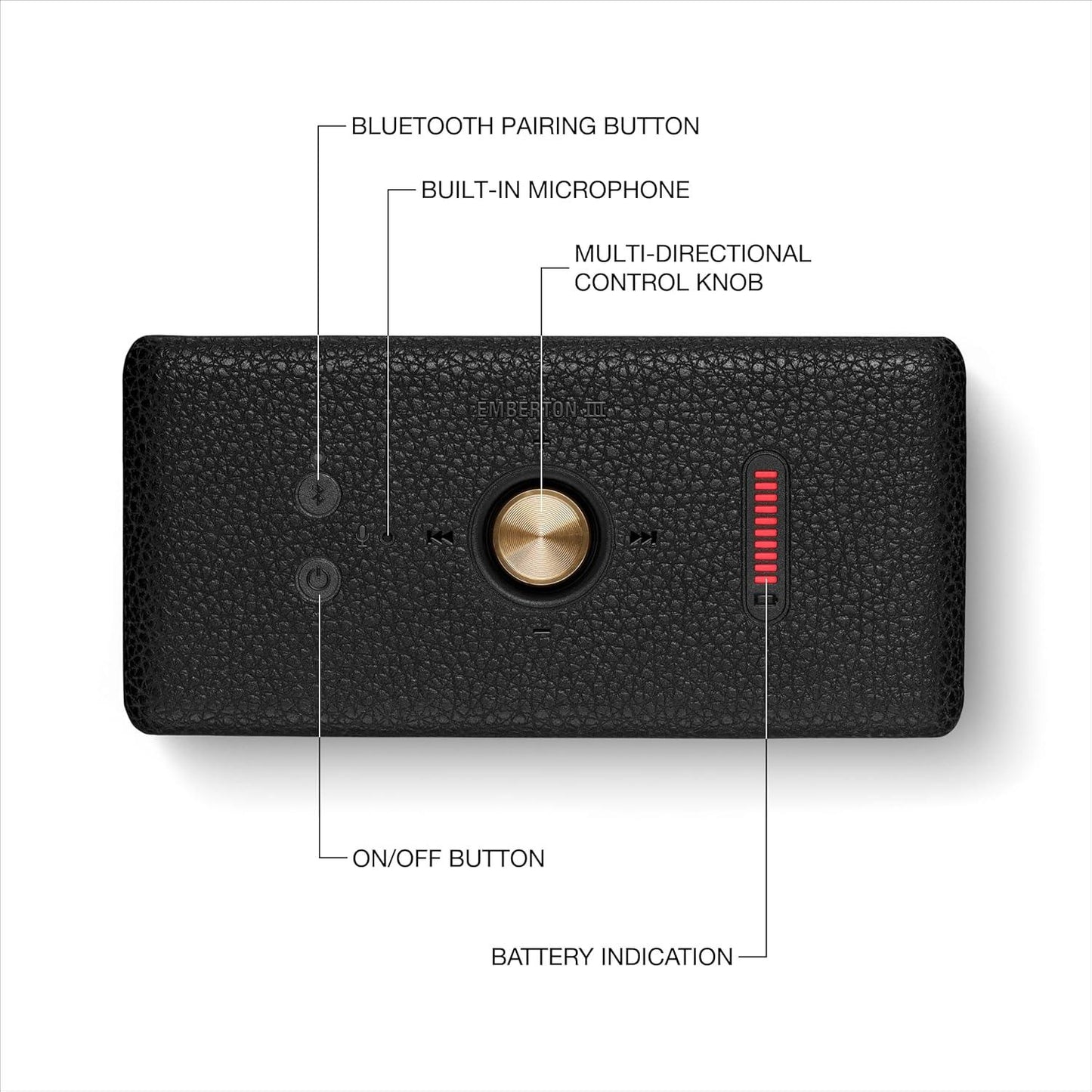 Marshall Emberton III Portable Bluetooth Speaker - Nalanda Enterprises