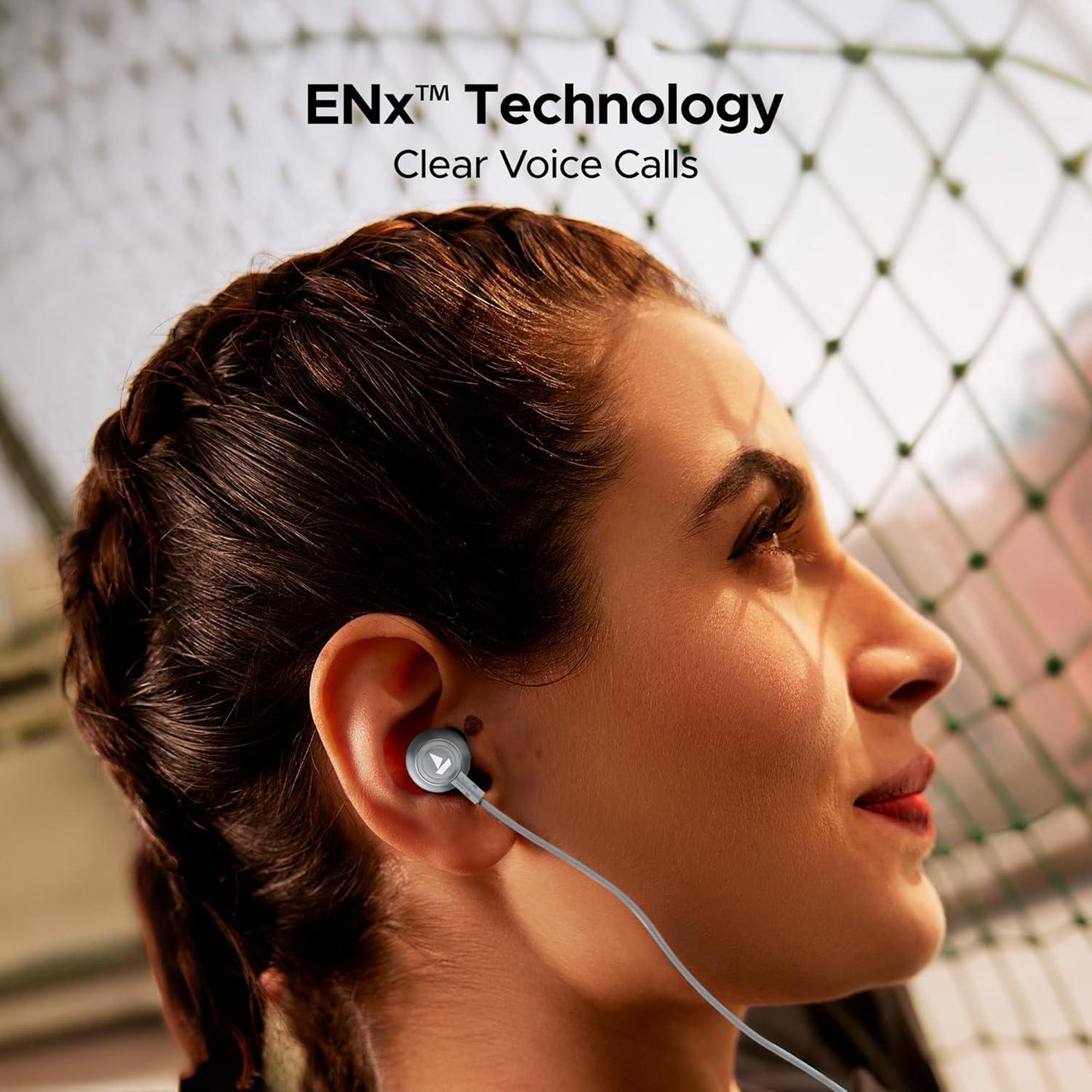 boAt Rockerz 111 Bluetooth Wireless Neckband with Up to 40 Hrs Playtime, Dual Device Pairing, Enx Tech, Beast Mode, ASAP Charging, Btv5.3, Ipx5,Type-C Interface & Magnetic in Ear Buds(Active Black) - Nalanda Enterprises