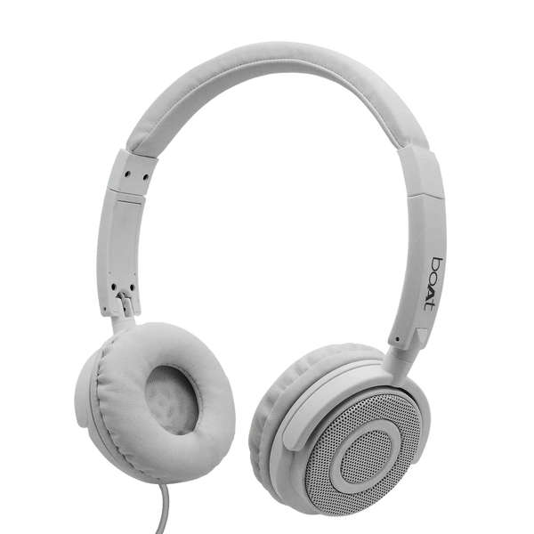 boAt Bassheads 900 | Wired Earphones with 40mm Drivers, Compact & Foldable, In-line microphone, Super Bass - Nalanda Enterprises