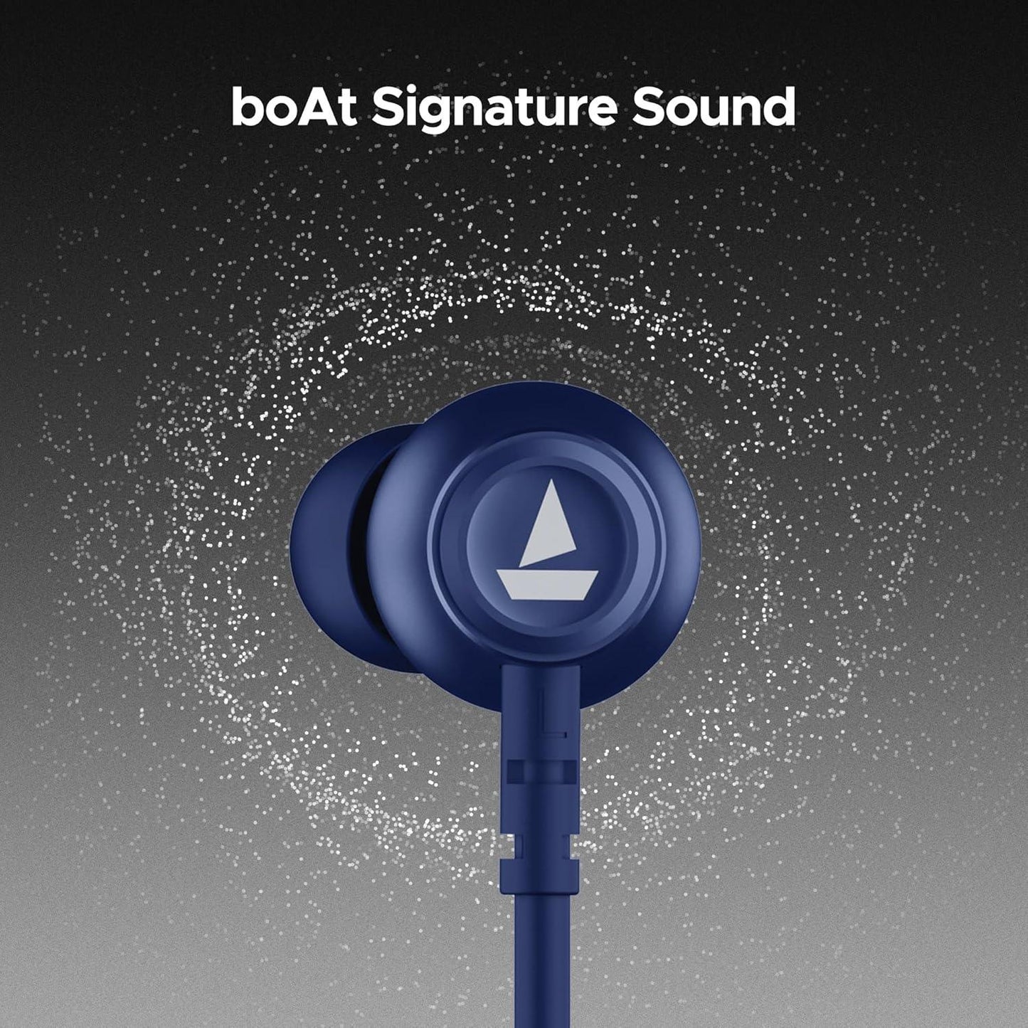 boAt Rockerz 111 Bluetooth Wireless Neckband with Up to 40 Hrs Playtime, Dual Device Pairing, Enx Tech, Beast Mode, ASAP Charging, Btv5.3, Ipx5,Type-C Interface & Magnetic in Ear Buds(Active Black) - Nalanda Enterprises