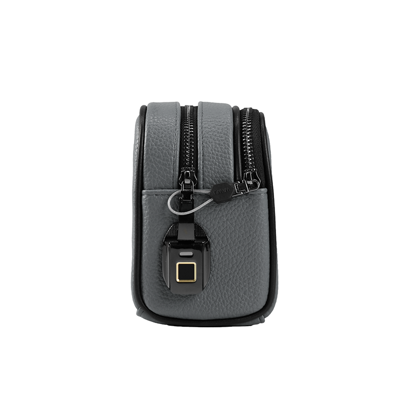 WiWU Phantom Fingerprint Lock Pouch Pro – Smart Anti-Theft Biometric Travel Organizer