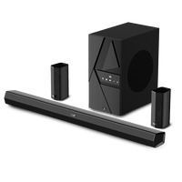 boAt Aavante Bar 3500 | Bluetooth Soundbar with 500W RMS Immersive Sound, 5.1 Channel with Subwoofer, Wired Rear Speakers - Nalanda Enterprises