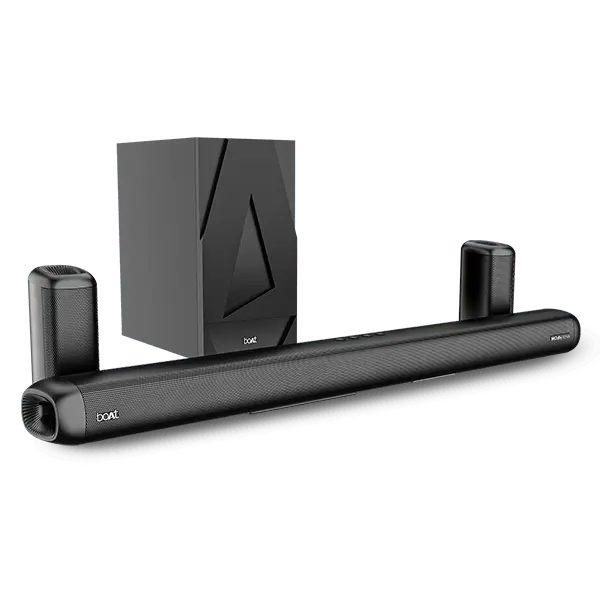 boAt Aavante Bar 5500DA | Dolby Atmos Soundbar with 500W Immersive Sound, 5.1.2 Channel with Wired Woofer, Multi-connectivity - Nalanda Enterprises