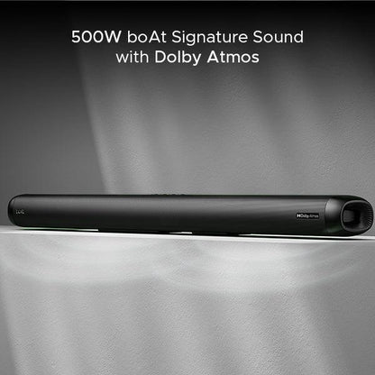 boAt Aavante Bar 5500DA | Dolby Atmos Soundbar with 500W Immersive Sound, 5.1.2 Channel with Wired Woofer, Multi-connectivity - Nalanda Enterprises