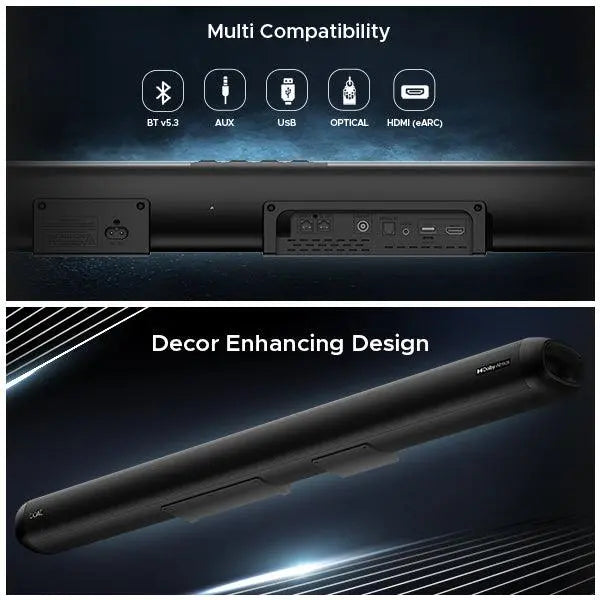 boAt Aavante Bar 5500DA | Dolby Atmos Soundbar with 500W Immersive Sound, 5.1.2 Channel with Wired Woofer, Multi-connectivity - Nalanda Enterprises