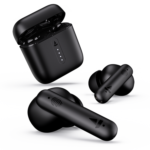 boAt Airdopes 148/141 Bluetooth Truly Wireless in Ear Ear Buds w/ 42H Playtime,Low Latency Mode for Gaming, ENx Tech, IWP, IPX4 Water Resistance, Smooth Touch Controls - Nalanda Enterprises