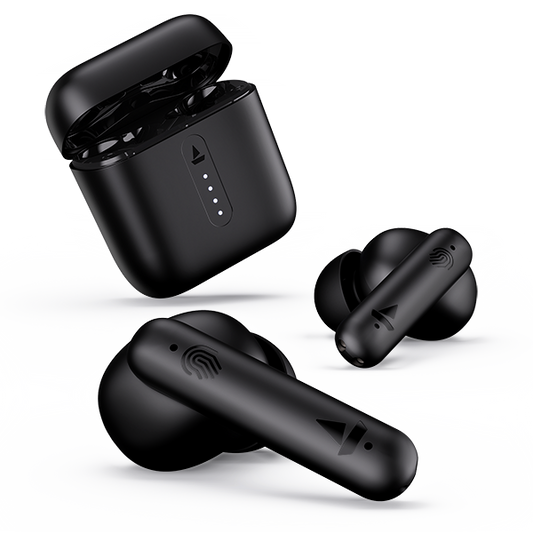 boAt Airdopes 148/141 Bluetooth Truly Wireless in Ear Ear Buds w/ 42H Playtime,Low Latency Mode for Gaming, ENx Tech, IWP, IPX4 Water Resistance, Smooth Touch Controls - Nalanda Enterprises