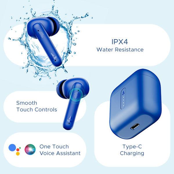 boAt Airdopes 141 | Wireless Earbuds with 42 Hours Playback, ENx™ Technology, BEAST™️ Mode - Nalanda Enterprises