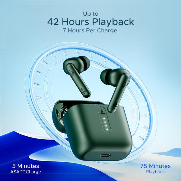 boAt Airdopes 141 | Wireless Earbuds with 42 Hours Playback, ENx™ Technology, BEAST™️ Mode - Nalanda Enterprises