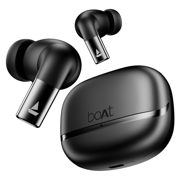 boAt Airdopes Ultra Pro | Wireless Earbuds with 100 Hours Playback, Immersive Spatial Audio, Multipoint Connectivity - Nalanda Enterprises