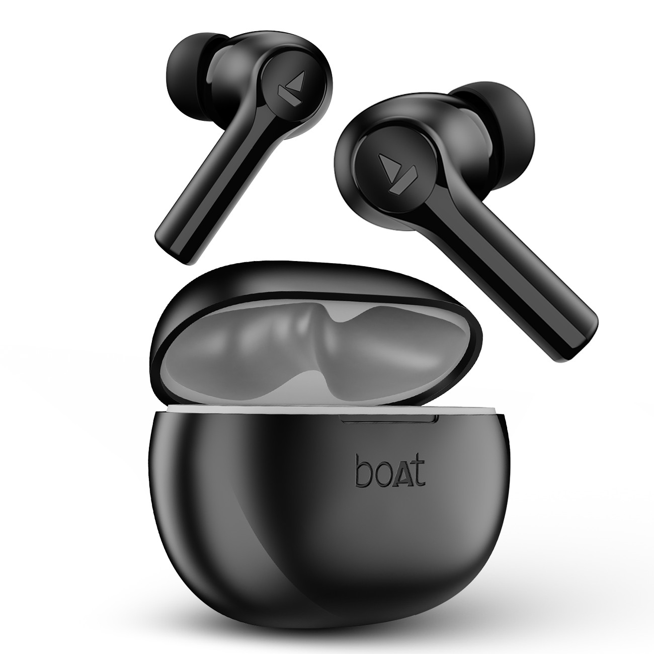 boAt Airdopes Supreme | Wireless Earbuds with 50 Hours Playback, AI ENx™ with Wind Noise Reduction, Cinematic Spatial Audio - Nalanda Enterprises