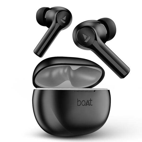 boAt Airdopes Supreme | Wireless Earbuds with 50 Hours Playback, AI ENx™ with Wind Noise Reduction, Cinematic Spatial Audio - Nalanda Enterprises
