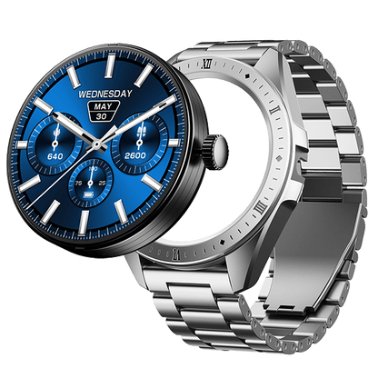 boAt Enigma Switch | Premium Luxury Smartwatch with 1.39" (3.53cm) HD Display, Switchable Case, 100+ Sports Mode, BT Calling, HR & SpO2 Monitoring - Nalanda Enterprises