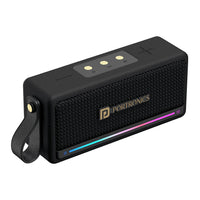 Portronics Harmony Mini 25W HD Premium Portable Bluetooth Speaker with Subwoofer, EQ Adjustment, 6 Hours Playtime, in-Built Mic,TWS Mode,RGB Lights, Bluetooth V5.3, Type C Fast Charging - Nalanda Enterprises
