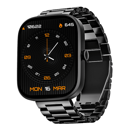 boAt Wave Convex | Smartwatch with 1.96" AMOLED Display, BT Calling, DIY Watch Face Studio, 700+ Active Modes - Nalanda Enterprises