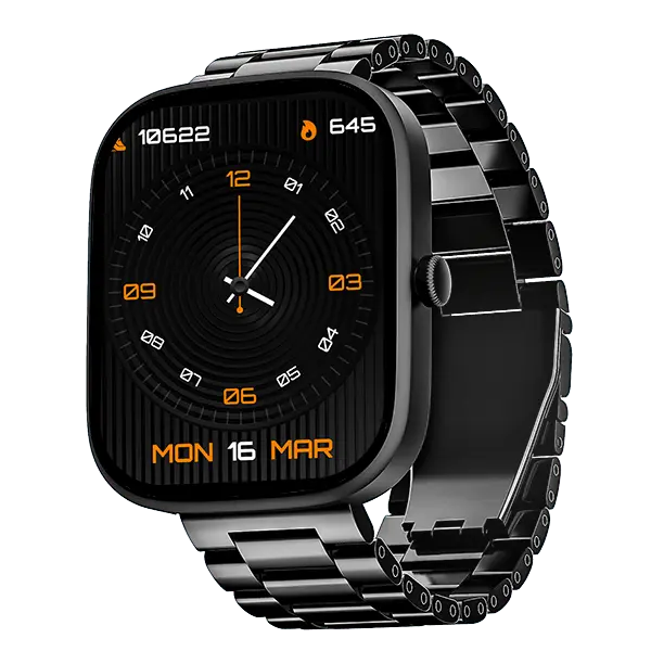 boAt Wave Convex | Smartwatch with 1.96" AMOLED Display, BT Calling, DIY Watch Face Studio, 700+ Active Modes - Nalanda Enterprises