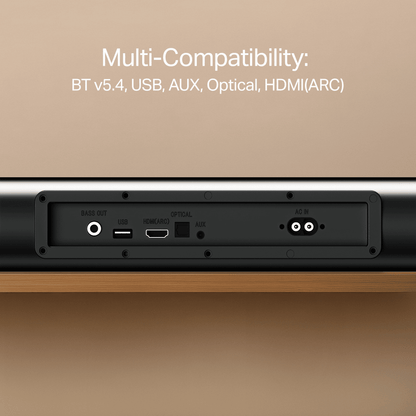 boAt Aavante Aura Plus | 160W 2.1 Channel Soundbar with Bluetooth v5.4, EQ Modes & Master Remote