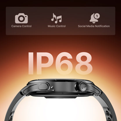 boAt Ultima Prime | Smartwatch with 1.43" AMOLED Display, Cloud Watch Faces, Emergency SOS, BT Calling, Functional Crown - Nalanda Enterprises