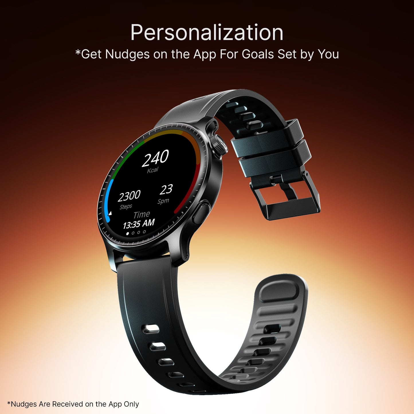 boAt Ultima Prime | Smartwatch with 1.43" AMOLED Display, Cloud Watch Faces, Emergency SOS, BT Calling, Functional Crown - Nalanda Enterprises