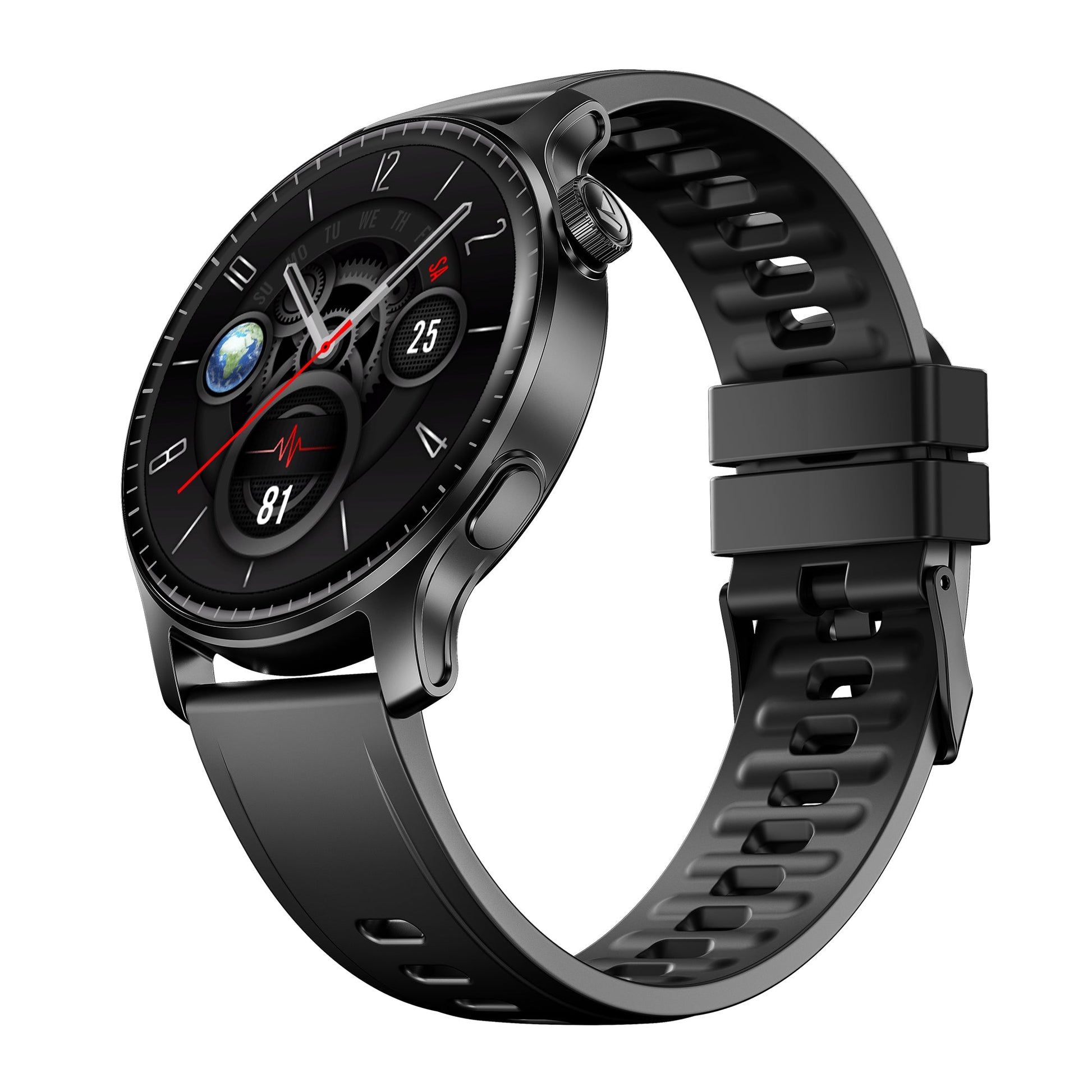 boAt Ultima Prime | Smartwatch with 1.43" AMOLED Display, Cloud Watch Faces, Emergency SOS, BT Calling, Functional Crown - Nalanda Enterprises