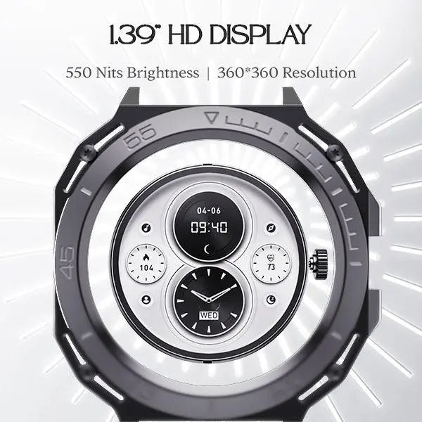boAt Enigma Switch | Premium Luxury Smartwatch with 1.39" (3.53cm) HD Display, Switchable Case, 100+ Sports Mode, BT Calling, HR & SpO2 Monitoring - Nalanda Enterprises