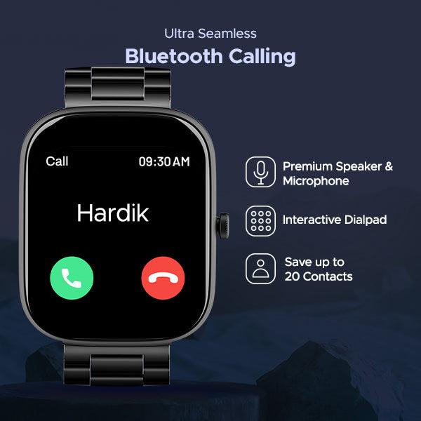 boAt Wave Convex | Smartwatch with 1.96" AMOLED Display, BT Calling, DIY Watch Face Studio, 700+ Active Modes - Nalanda Enterprises