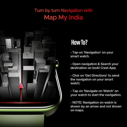 boAt Storm Call 3 | Smartwatch with built-in Map Navigation, 1.83" HD Display, BT Calling, 700+ Activity Modes, SOS Feature - Nalanda Enterprises