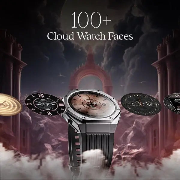 boAt Enigma X600 | Smartwatch with 1.43" (3.63 cm) Amoled Round Display, BT Calling, 100+ Watch Faces, 100+ Sports Modes - Nalanda Enterprises