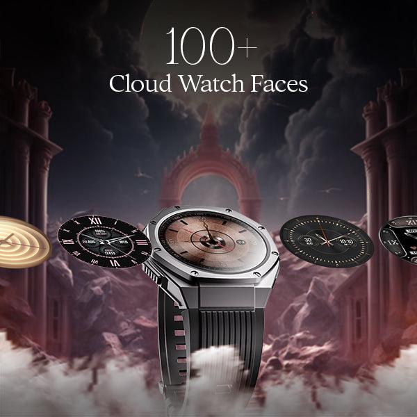 boAt Enigma X600 | Smartwatch with 1.43" (3.63 cm) Amoled Round Display, BT Calling, 100+ Watch Faces, 100+ Sports Modes - Nalanda Enterprises