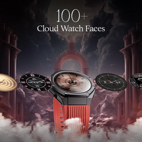 boAt Enigma X600 | Smartwatch with 1.43" (3.63 cm) Amoled Round Display, BT Calling, 100+ Watch Faces, 100+ Sports Modes - Nalanda Enterprises