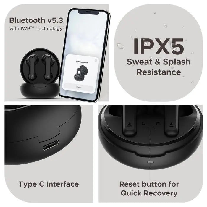 boAt Airdopes Sonik in Ear TWS Earbuds Wireless Earbuds - View 5