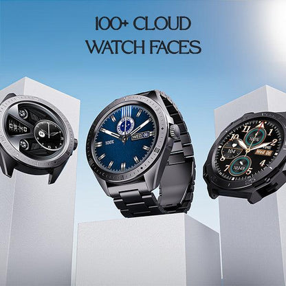 boAt Enigma Switch | Premium Luxury Smartwatch with 1.39" (3.53cm) HD Display, Switchable Case, 100+ Sports Mode, BT Calling, HR & SpO2 Monitoring - Nalanda Enterprises