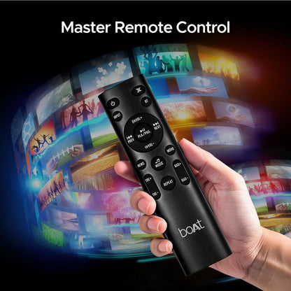 boAt Aavante Bar A1040 | 50W Bluetooth Soundbar, 2.1 Channel with Wired Subwoofer, Master Remote Control, Multi Connectivity - Nalanda Enterprises