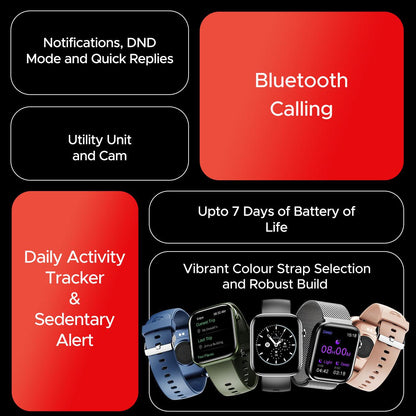 boAt Storm Call 3 | Smartwatch with built-in Map Navigation, 1.83" HD Display, BT Calling, 700+ Activity Modes, SOS Feature - Nalanda Enterprises