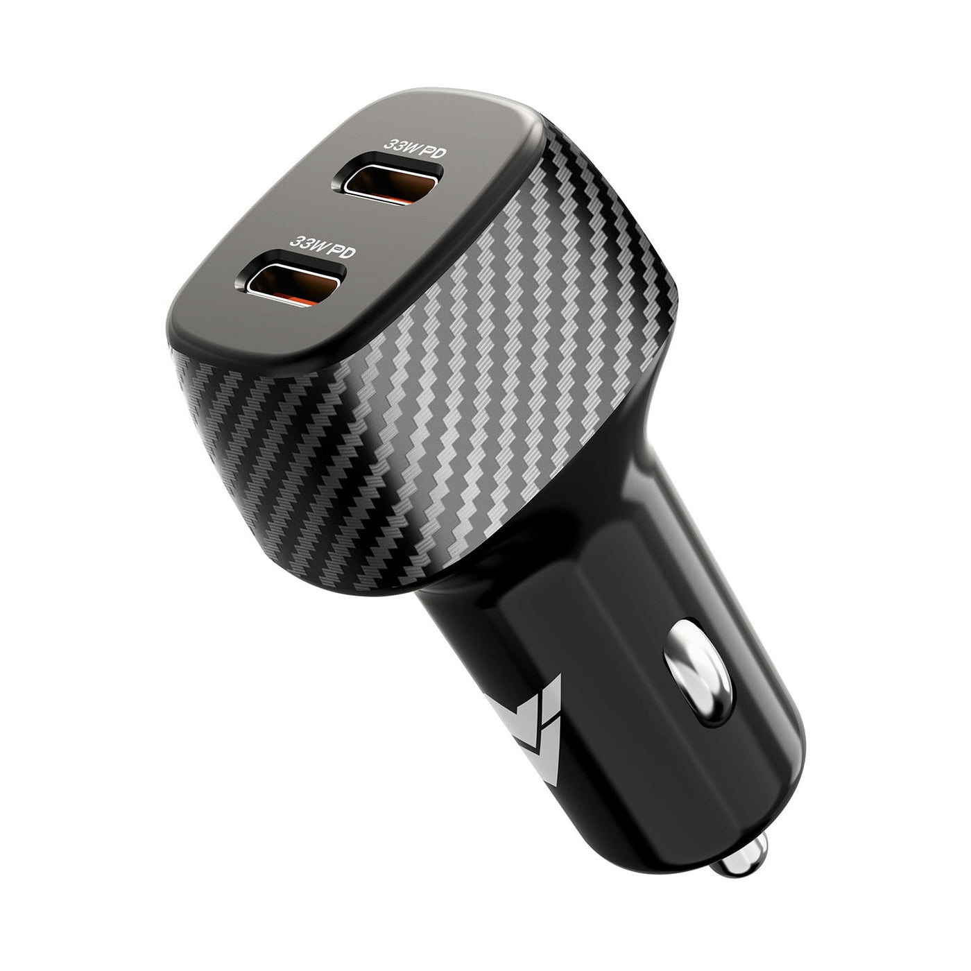Vaku ® Brotvolt USB C 66W Dual Port Fast Car Charger With Power Delivery for IOS and Android Devices - Nalanda Enterprises
