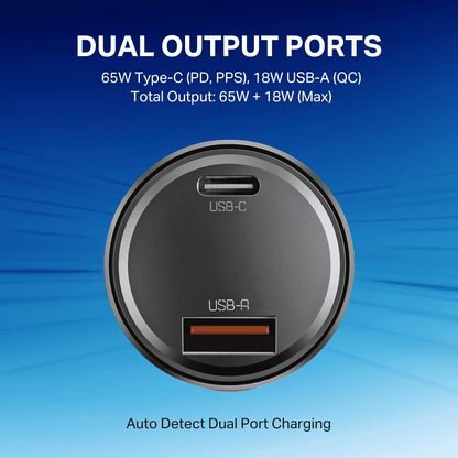 boAt 83W Fast Car Charger | 83W Dual-Port Car Charger with QC, PD & PPS, 12-Layer Smart IC Protection boAtlifestylein