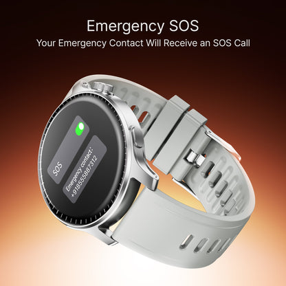 boAt Ultima Prime | Smartwatch with 1.43" AMOLED Display, Cloud Watch Faces, Emergency SOS, BT Calling, Functional Crown - Nalanda Enterprises