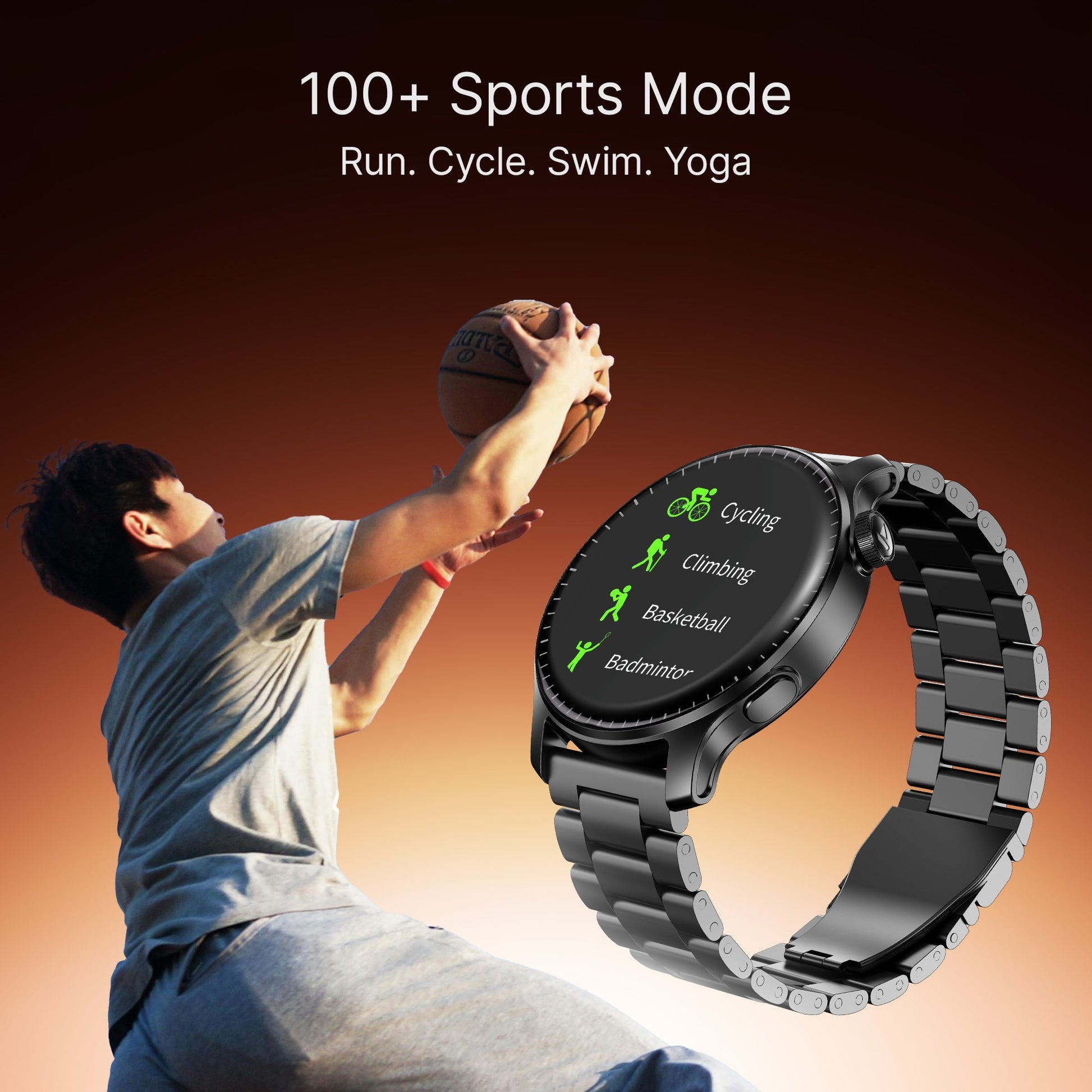boAt Ultima Prime | Smartwatch with 1.43" AMOLED Display, Cloud Watch Faces, Emergency SOS, BT Calling, Functional Crown - Nalanda Enterprises