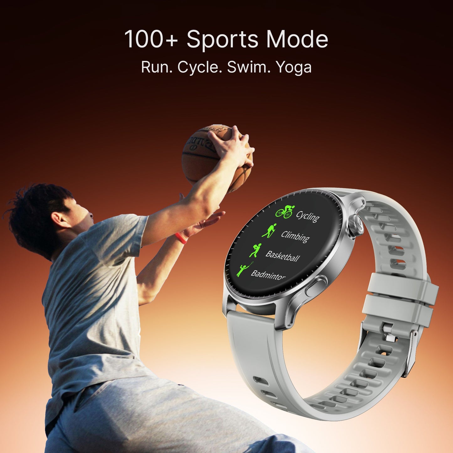 boAt Ultima Prime | Smartwatch with 1.43" AMOLED Display, Cloud Watch Faces, Emergency SOS, BT Calling, Functional Crown - Nalanda Enterprises
