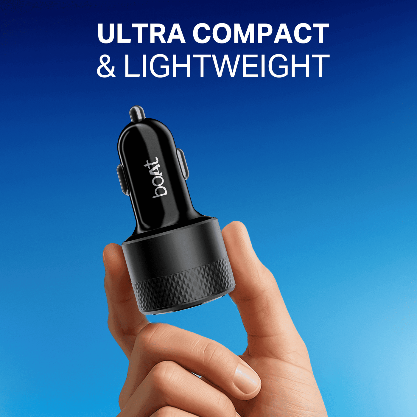 boAt 83W Fast Car Charger | 83W Dual-Port Car Charger with QC, PD & PPS, 12-Layer Smart IC Protection boAtlifestylein