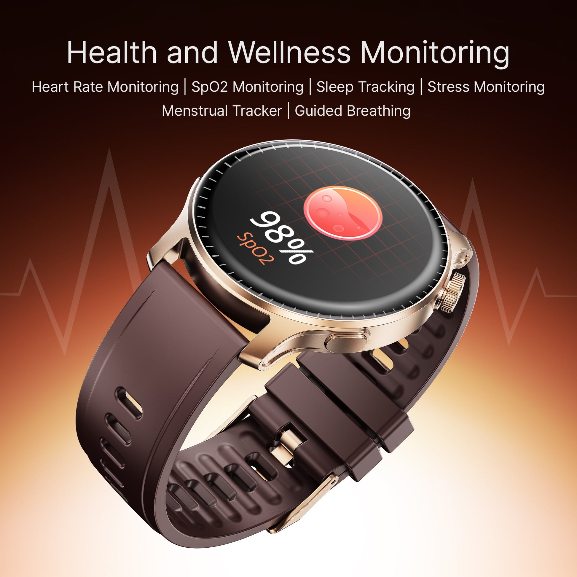 boAt Ultima Prime | Smartwatch with 1.43" AMOLED Display, Cloud Watch Faces, Emergency SOS, BT Calling, Functional Crown - Nalanda Enterprises